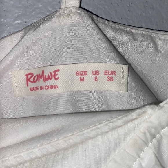 ROMWE Layered Ruffle One Shoulder Top Size: M - Picture 4 of 6